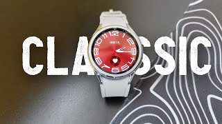 UNBOXING AND FIRST LOOK  Galaxy Watch6 Classic 43mm  Silver  BT [upl. by Linzy99]