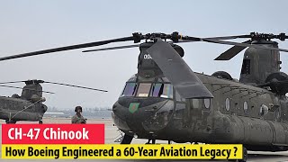 CH 47 Chinook How Boeing Engineered a 60 Year Aviation Legacy  aircraft helicopter [upl. by Airtemak]