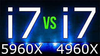 Intel i75960X vs i74960X [upl. by Nylkaj319]