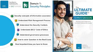 Certified in Cybersecurity Domain 1 Security Principles [upl. by Eeramit]