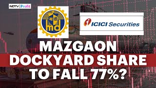 Sharp Fall In Mazagon Dock Share Price Expected  Watch What Brokerages amp Experts Have To Say [upl. by Rengia]