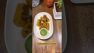 Navratri Sabudana Cutlet  Quick amp Easy Snack sabudana viralshorts fastingrecipe [upl. by Selig]