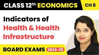 Class 12 Economics Chapter 8  Indicators of Health amp Health Infrastructure 202425 [upl. by Roanne870]