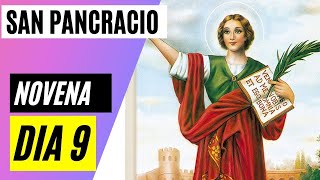 🥇NOVENA A SAN PANCRACIO DIA 9 ✅ Novena a San Pancracio NOVENO DÍA  Novena para conseguir Trabajo [upl. by Yrnehnhoj]