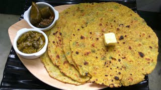 Monsoon Special Missi Roti Besan ki Roti [upl. by Desimone]