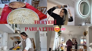 HARİKAA TÜYOLAR SİZİN İÇİN 😍 UZUN ARADAN SONRA DOLU DOLU VLOG  3 TEPSİ BAKLAVA [upl. by Chandal997]