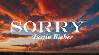 Justin Bieber  Sorry Lyrics🎶 [upl. by Ledba543]