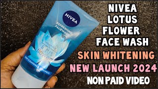 Skin Whitening Face Wash  Nivea lotus flower face wash  Nivea Face Wash  Nykaa Hot Pink Sale 2024 [upl. by Placia]