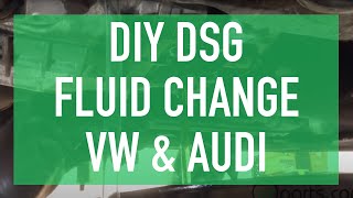 DIY DSG Fluid Change  DSG Service How To [upl. by Berrie380]