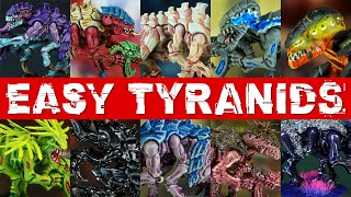 Speed Painting TYRANIDS 10 awesome ways [upl. by Maighdlin489]