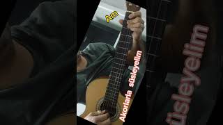 Niran Ünsal Zorlu Sevdam En Basit şekliyle fingerstyle AkorTab Kolay Çalın [upl. by Lleval]