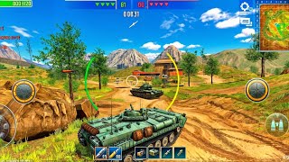 Playing Tank Force in 4K mode  Tank Force Gameplay [upl. by Cirdek]