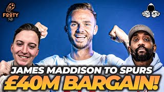 TOTTENHAM SIGN JAMES MADDISON IT IS A £40M BARGAIN  Rants X henrywright365 [upl. by Acinom]