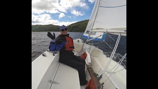 Sailing on Ullswater in Englands Lake District [upl. by Nananne485]