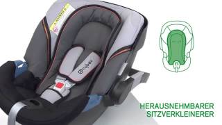 CYBEX Aton 2 Kindersitz Einbauvideo [upl. by Niboc]