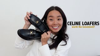 Celine Luco Triomphe Loafer Review and Styling Shoe Trend [upl. by Olim346]