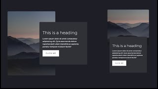 Overlapping Layout With CSS Flex Box [upl. by Remos675]