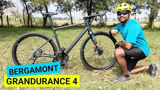 Bergamont Grandurance 4 Detailed Review  Best Gravel Bike in India Under 1 Lakh [upl. by Drida]