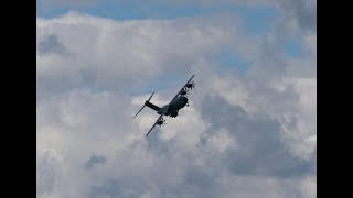 AIRPOWER 2024 Zeltweg Austria Airbus A400M Bundeswehr [upl. by Ikoek863]