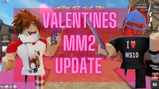 NEW MM2 VALENTINE’S UPDATE  ADMIN COMMAND TROLLING WS10’S MM2 [upl. by Leur306]