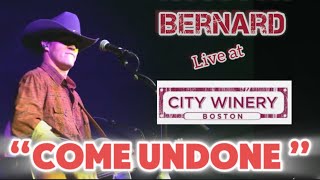 “Come Undone”  LIVE at City Winery Boston [upl. by Ellinger]