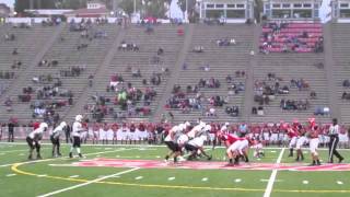 SBCC football loses to Moorpark [upl. by Yroggerg]