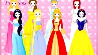 Disney Princess Games Disney Princess Dress Up Game [upl. by Luht]