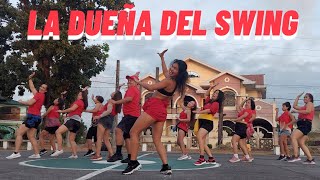 La dueña del swing Moviendo las Caderas  Hermanos Rosario  Zumba Dance  merengue latino [upl. by Azilef]