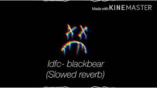 Idfc  blackbear slowedreverb [upl. by Vassaux180]