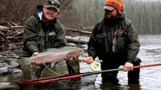 Steelhead Halloween  Babine River British Columbia Canada [upl. by Huskamp]