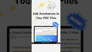 Add Annotations to Your PDF Filesproductivitytools highlightPDF howtoannotatePDF annotatePDfiles [upl. by Aihtnic61]