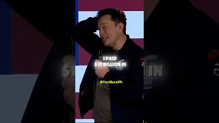 Elon Musk The number one tax payer in the history shorts elonmusk taxpayer [upl. by Ricoriki]