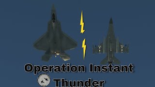 Infinite Flight  Operation Instant Thunder Short Film [upl. by Shanta]