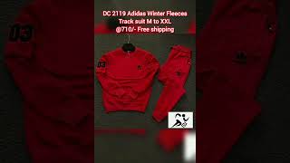 DC 2119Very Premium Quality ADIDAS Winter Fleece Tracksuit M to XXL 🍀 7016212330 [upl. by Ahtanaram]