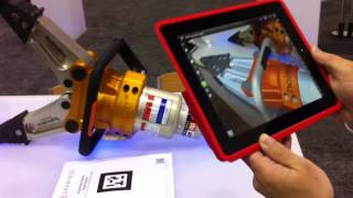 SolidWorks Augmented Reality in eDrawings [upl. by Dyrraj]