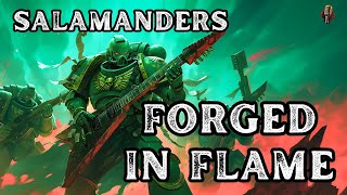 Salamanders  Forged in Flame  Metal Song  Warhammer 40K  Community Request [upl. by Seaden52]