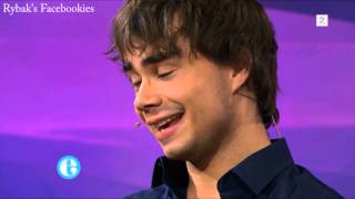 Alexander Rybak with Rudolph the RedNosed Reindeer 221112 [upl. by Maise422]