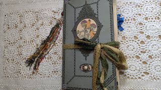 Junk Journal Flip Through of Vintage Vibe Bird Lovers Handmade Journal [upl. by Roon]