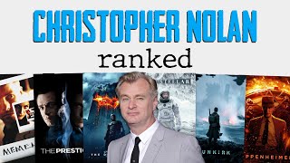 Christopher Nolan Movies Ranked [upl. by Etterraj]