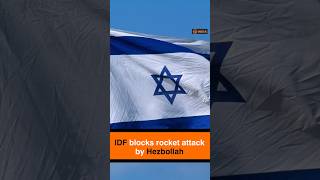 Israel Defense Forces successfully intercept Hezbollah rockets [upl. by Mozza]