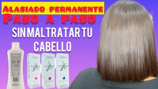 ALASIADO PERMAMENTE  PASO A PASO  XTENSO DE LOREAL [upl. by Iz]