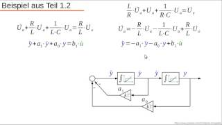 Dynamische Systeme  Teil 22  Strukturbild mit einfacher Ableitung [upl. by Anirbus]