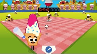 Google Doodle Baseball Fourth of July 2019 FASTEST 5 RUN GRAND SLAM WORLD RECORD Cherry on Top [upl. by Ayatahs713]