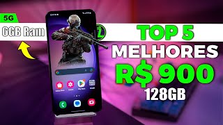 5 CELULARES para JOGOS até 900 Reais 2024 BOM e BARATO [upl. by Warila]