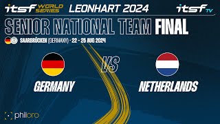 Germany vs Netherlands  Final  ITSF 2024 World Series Leonhart Senior National Team [upl. by Yrro]