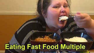 Amberlynn Reid Eating Fast Food Multiple times a day Compilation [upl. by Annette240]