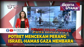 Potret Mencekam Perang IsraelHamas [upl. by Ylecic]