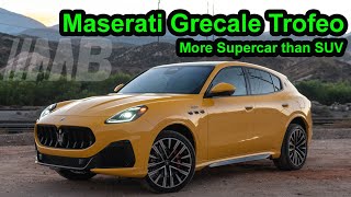 Maserati Grecale Trofeo Off Road Handling and Full Driving Review [upl. by Young]