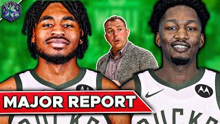 MASSIVE Bucks Trade Incoming Report Reveals HUGE Update  Milwaukee Bucks News [upl. by Einafets]