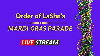 Order of LaShe’s 2024 Mardi Gras Parade  Mobile Alabama [upl. by Thetis]